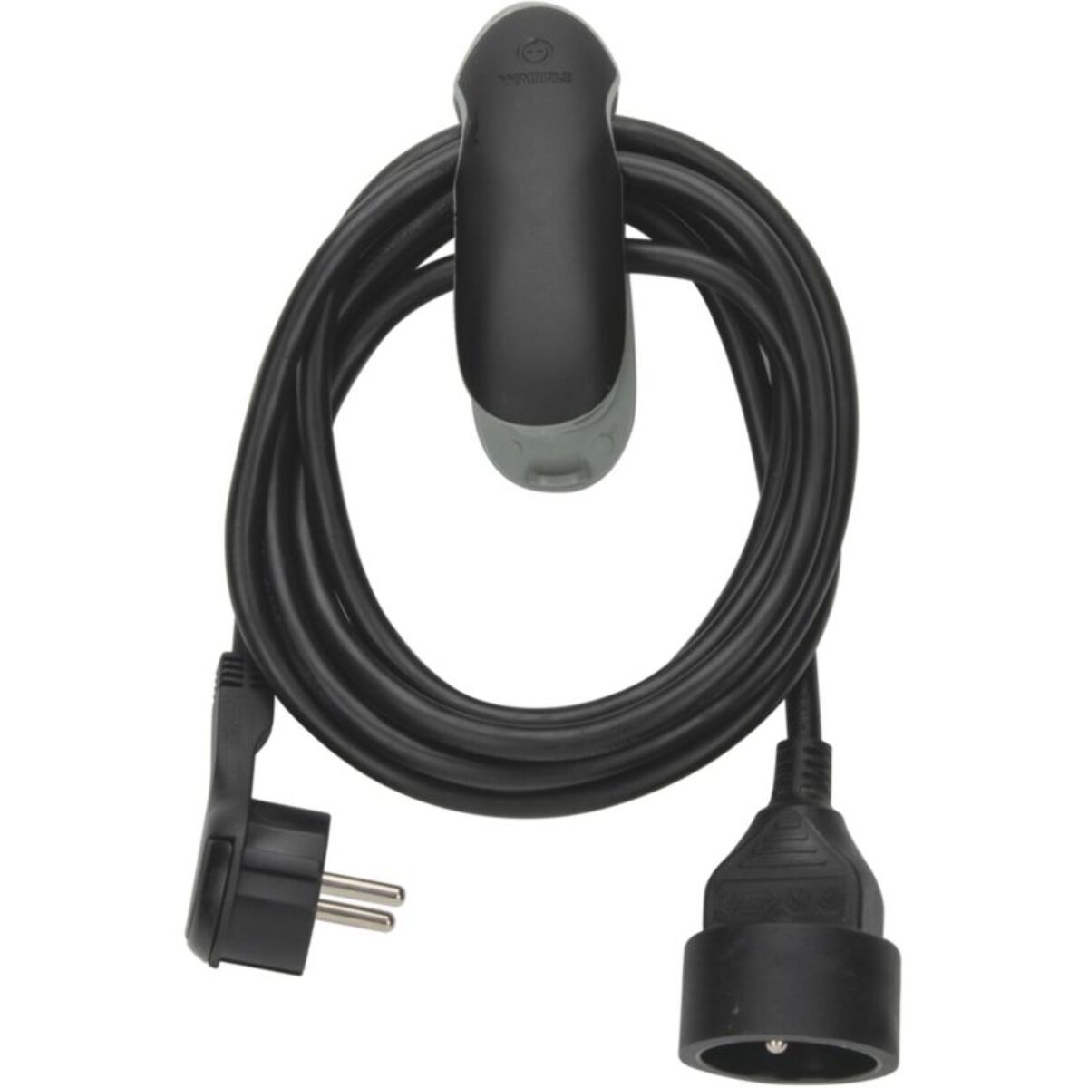 Rallonge WATT AND CO design clip 5m noir
