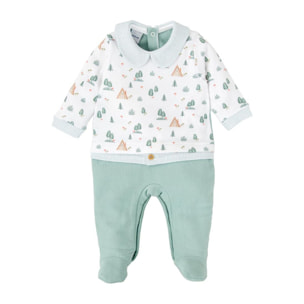 Pelele Enterizo Ab. Trasera Bebe Niño Refugio