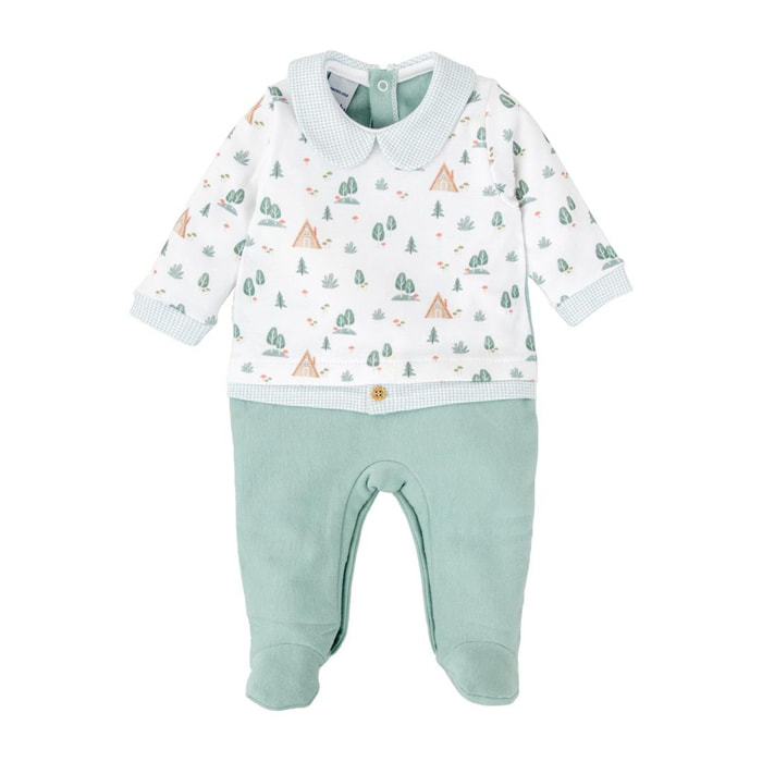 Pelele Enterizo Ab. Trasera Bebe Niño Refugio