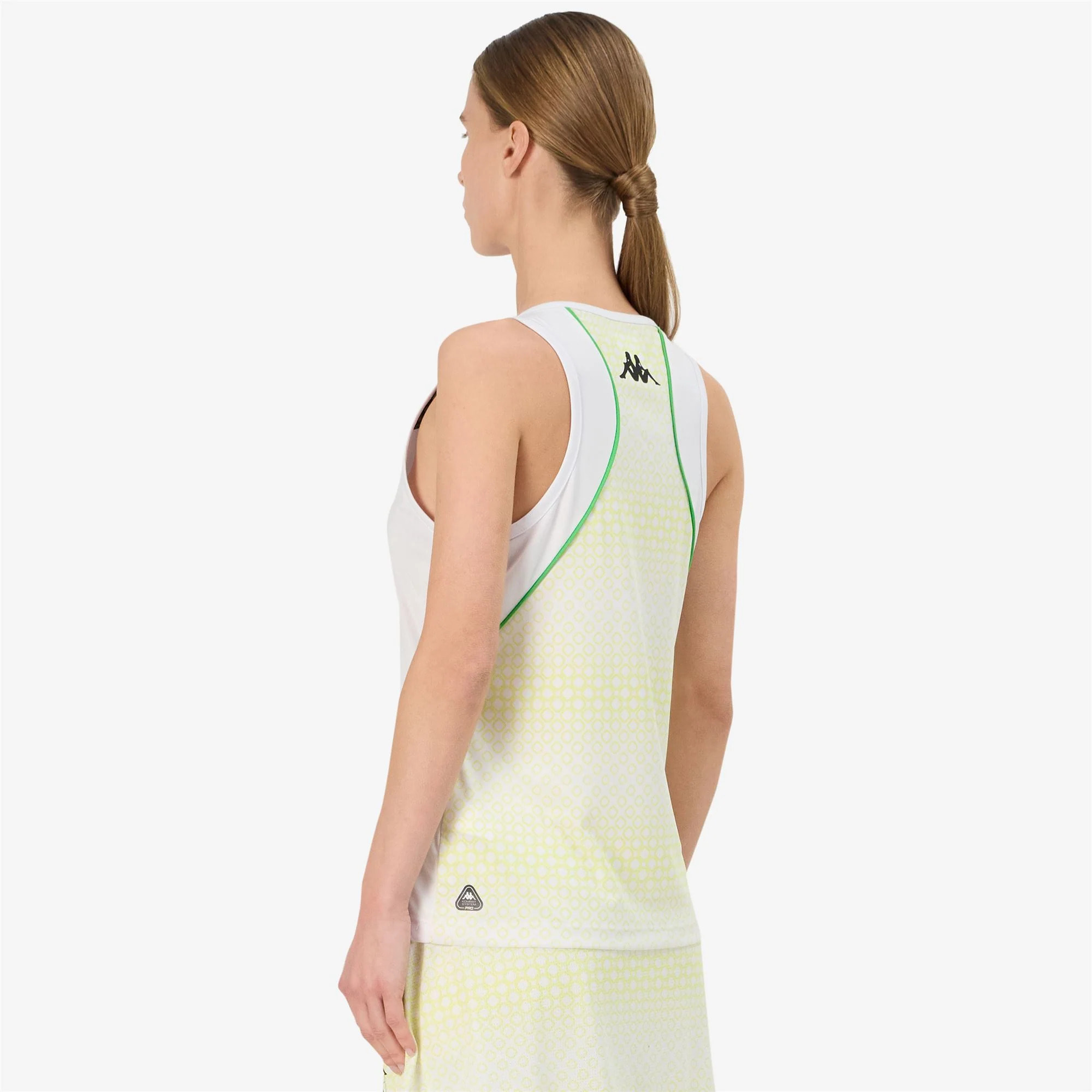 Kappa - Maglie gioco Donna Bianco - Kombat Padel Fre 2