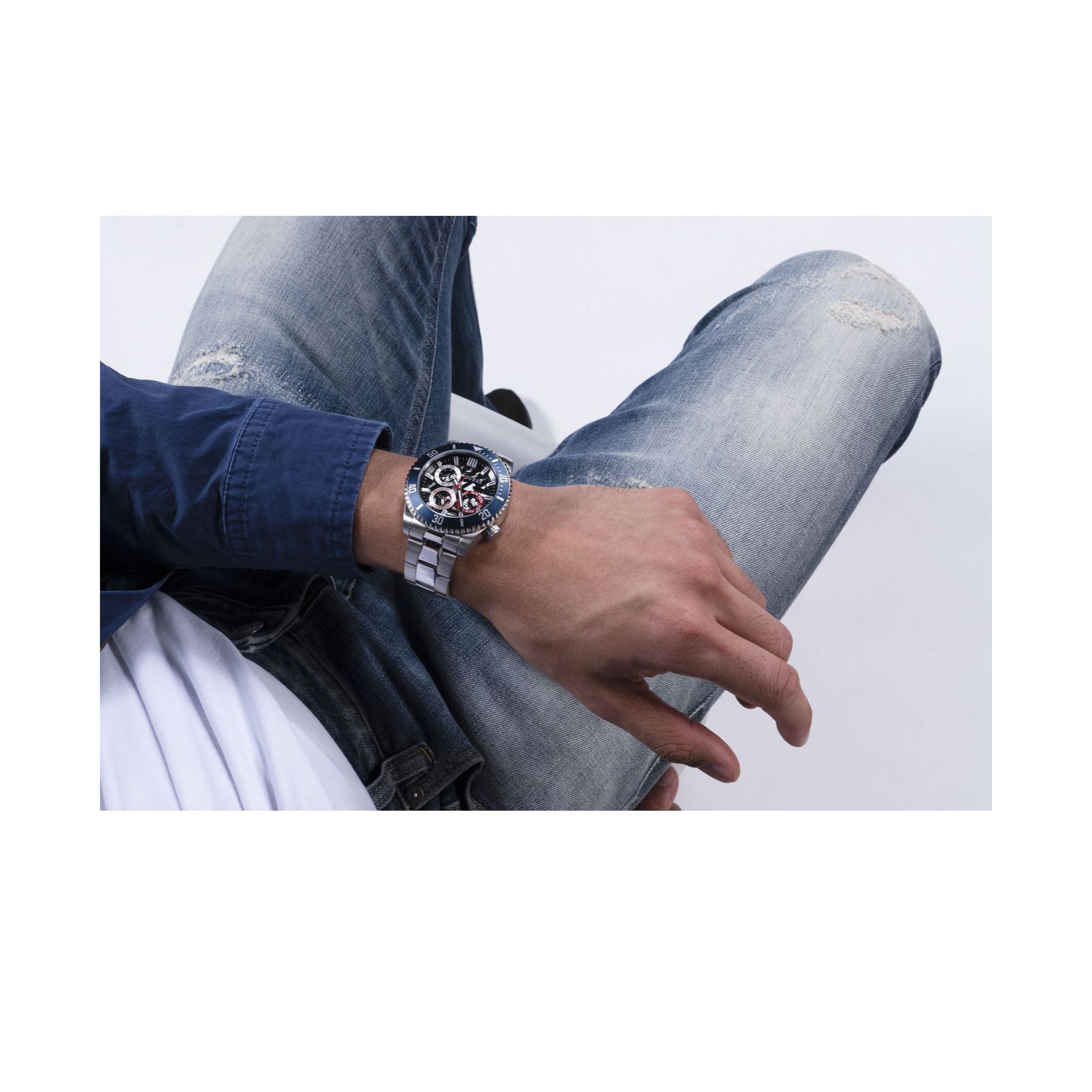 Guess Reloj Multifunción Axle