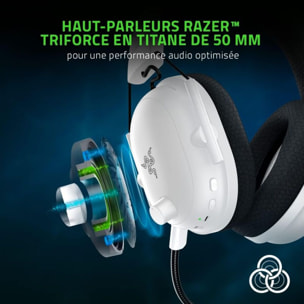 Casque gamer RAZER BLACKSHARK V2 PRO Blanc