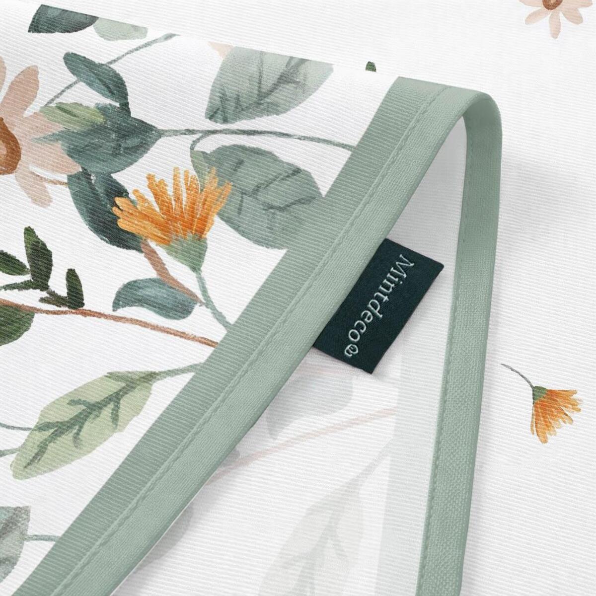 Nappe anti-taches ADARA VERT - coton mélangé