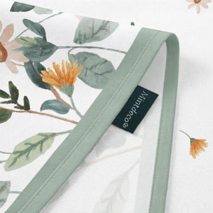 Nappe anti-taches ADARA VERT - coton mélangé