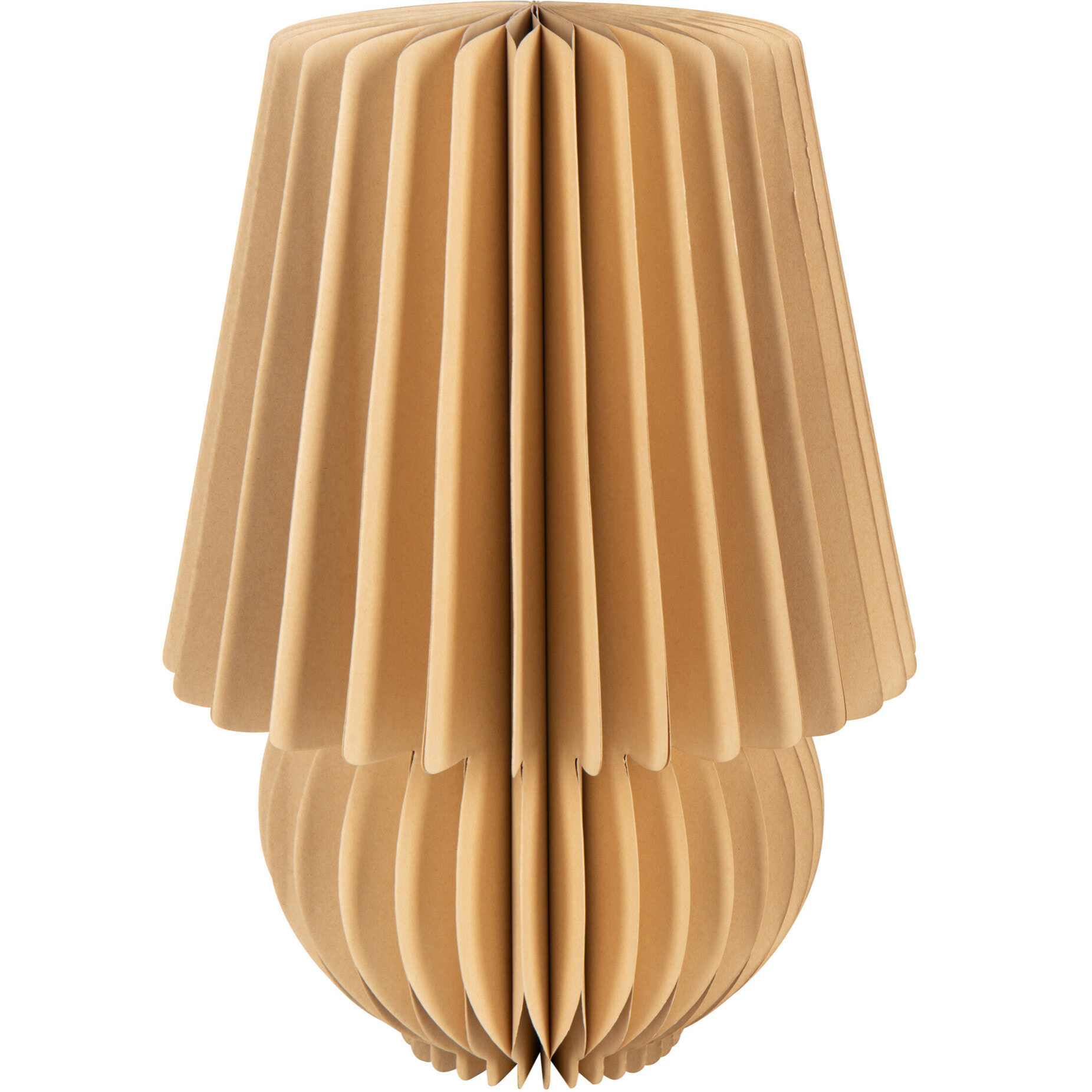 J-Line abat-jour Pliable - papier - camel