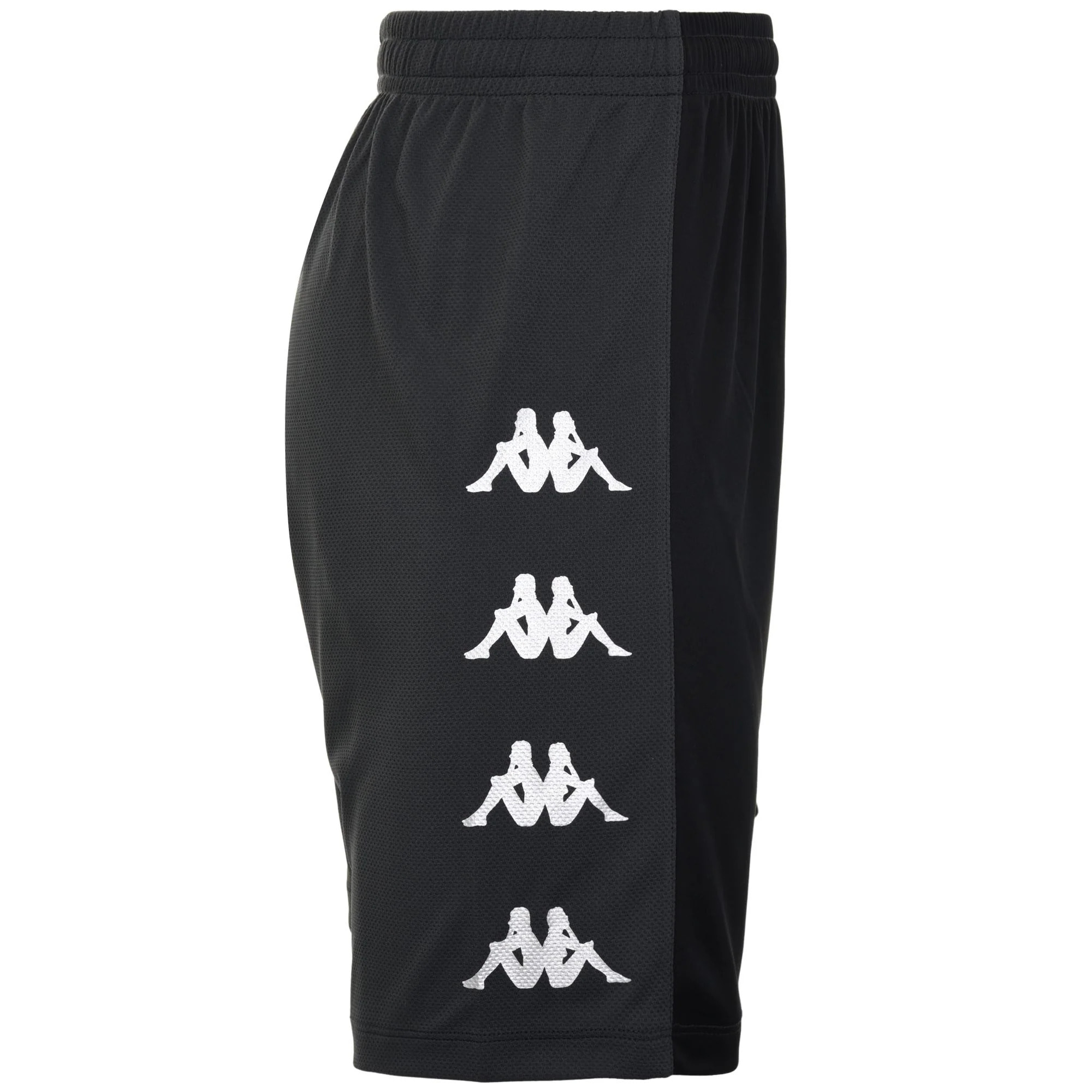 Kappa - Pantaloni Corti Bambino Nero - Kappa4Soccer Delebio