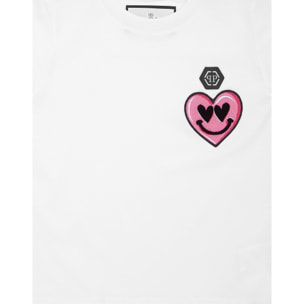 PHILIPP PLEIN Camiseta Cuello Redondo Ss SMILE