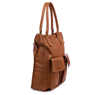 Bellona Bolso Tote Mujer. Piel auténtica Dollaro