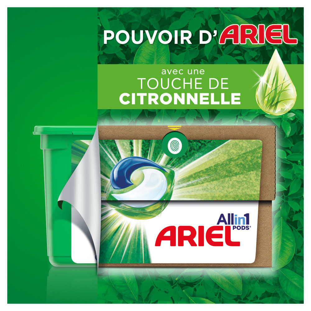 4x26 Pods Citronnelle, Lessive En Capsules Ariel