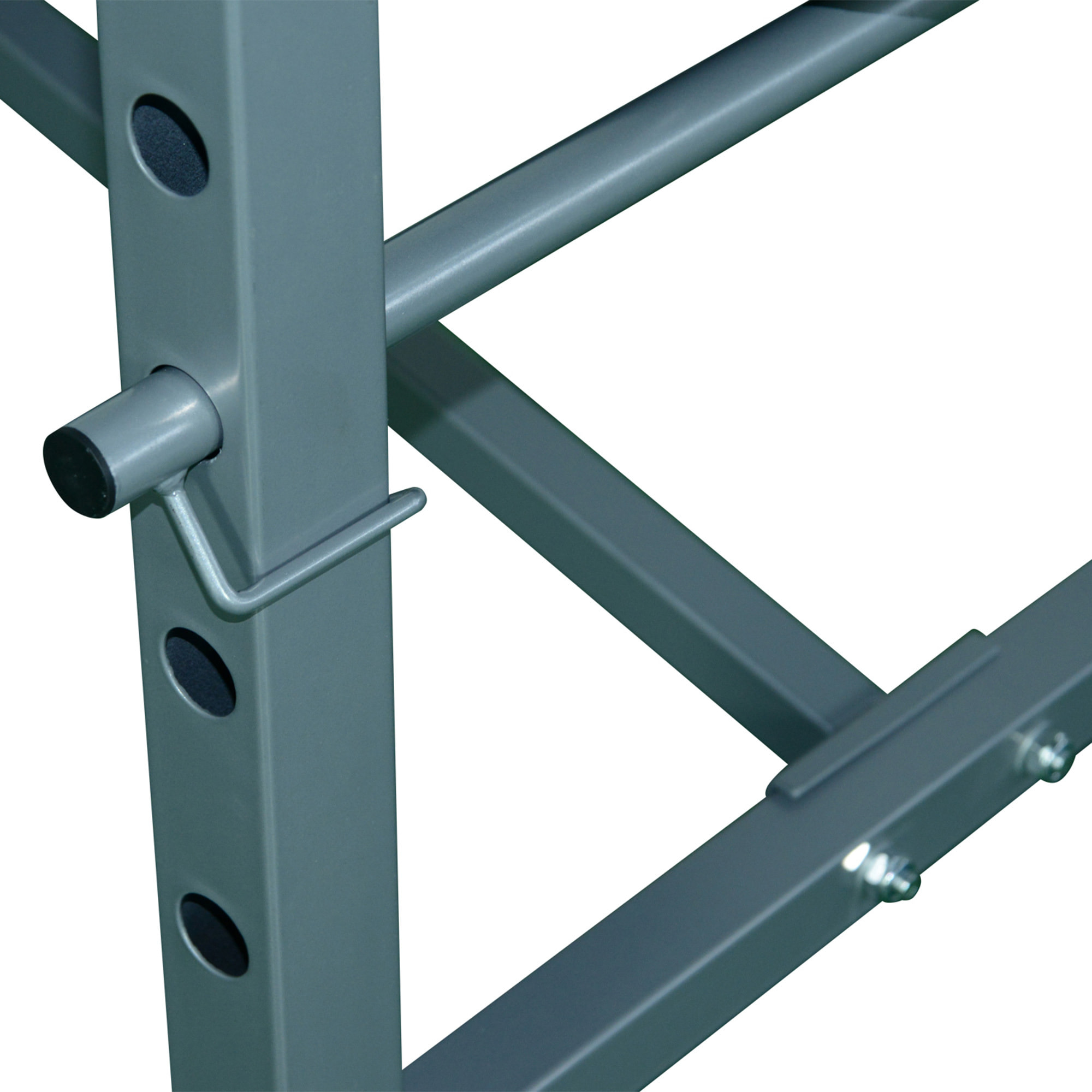 Banco de Pesas Altura Ajustable Banco de Musculación Multifuncional Máquina de Fitness Entrenar Completo con Respaldo Regulable Carga 300 kg 165x68x114 cm