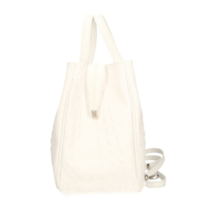 Borsa a mano da donna - Modello Ascoli - Pelle stampata cocco - 35.0 x 25.0 x 15.0 cm