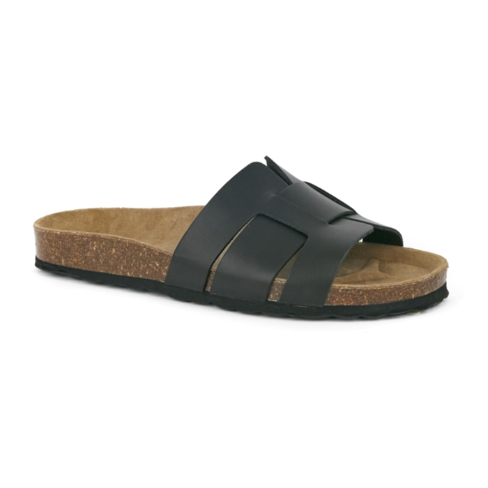 SANDALIA RONDA BABUNKERS NEGRO