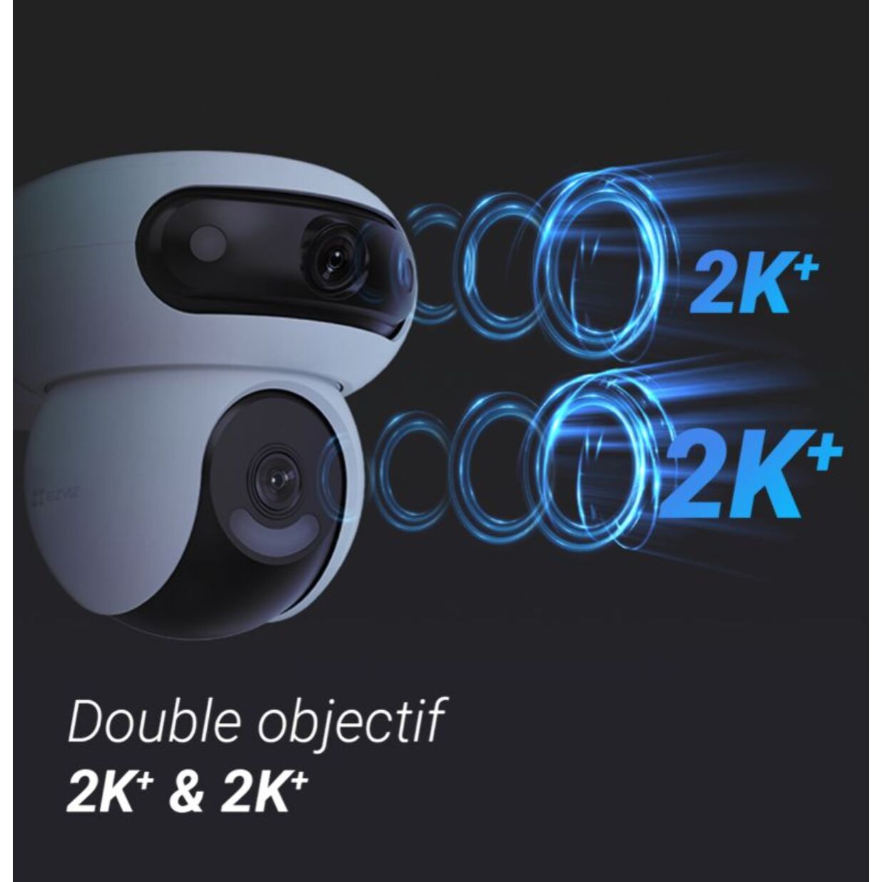 Caméra de surveillance EZVIZ HB90X 4G & Wifi Kit