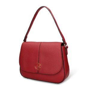 Borsa a spalla da donna - Modello Evanthe Ultra - Pelle vegana PU - 25.0 x 19.0 x 7.0 cm