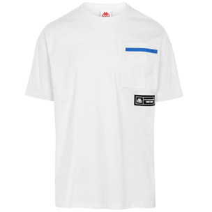 T-Shirts & Top Kappa Uomo AUTHENTIC TECH ZOIMEN Bianco