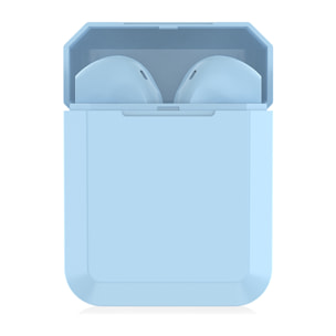 Auricolari touch TWS i2 Bluetooth 5.0 con base di ricarica dal design ergonomico poligonale esclusivo, cancellazione del rumore ambientale.