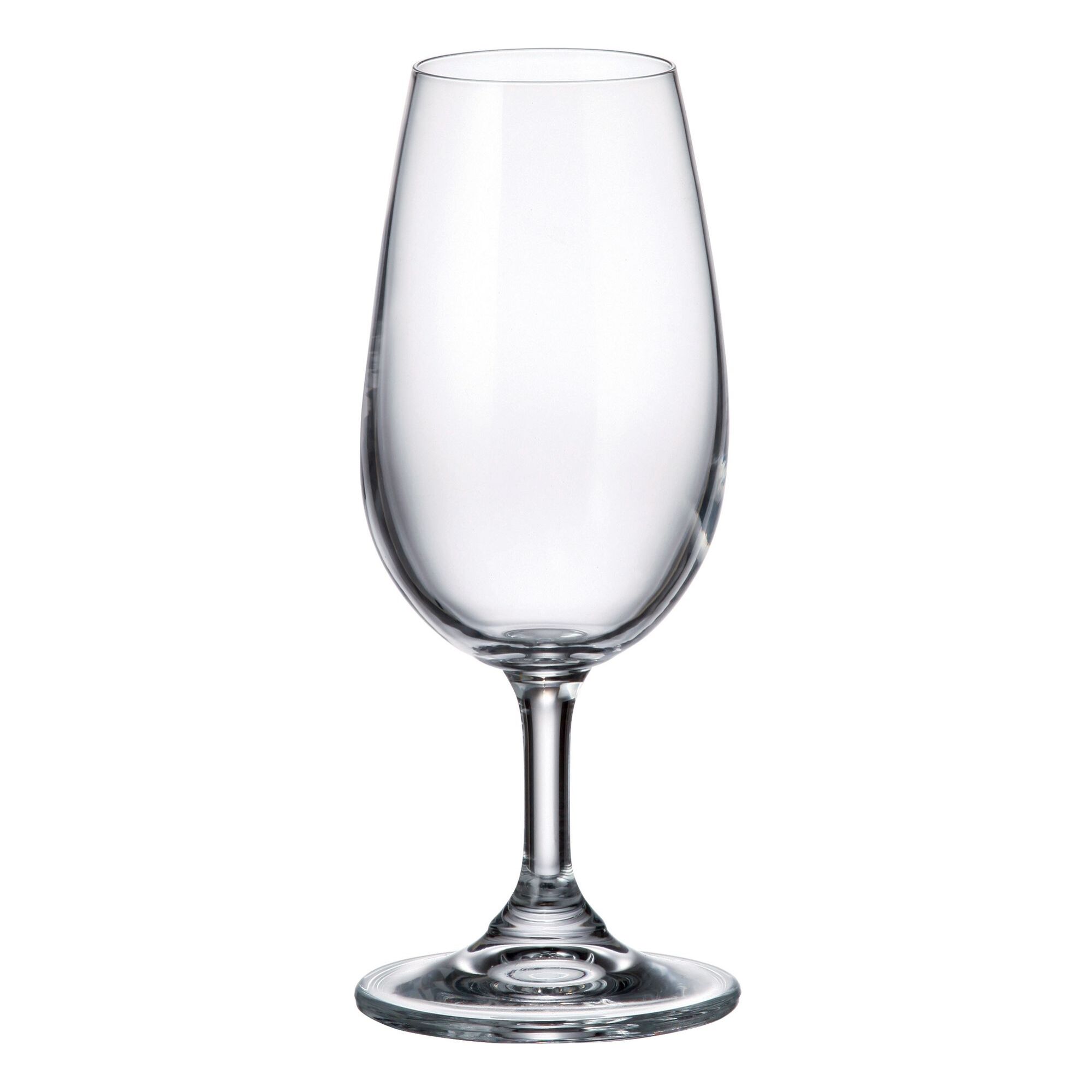 Lot de 6 verres à pied en cristallin 21cl INAO