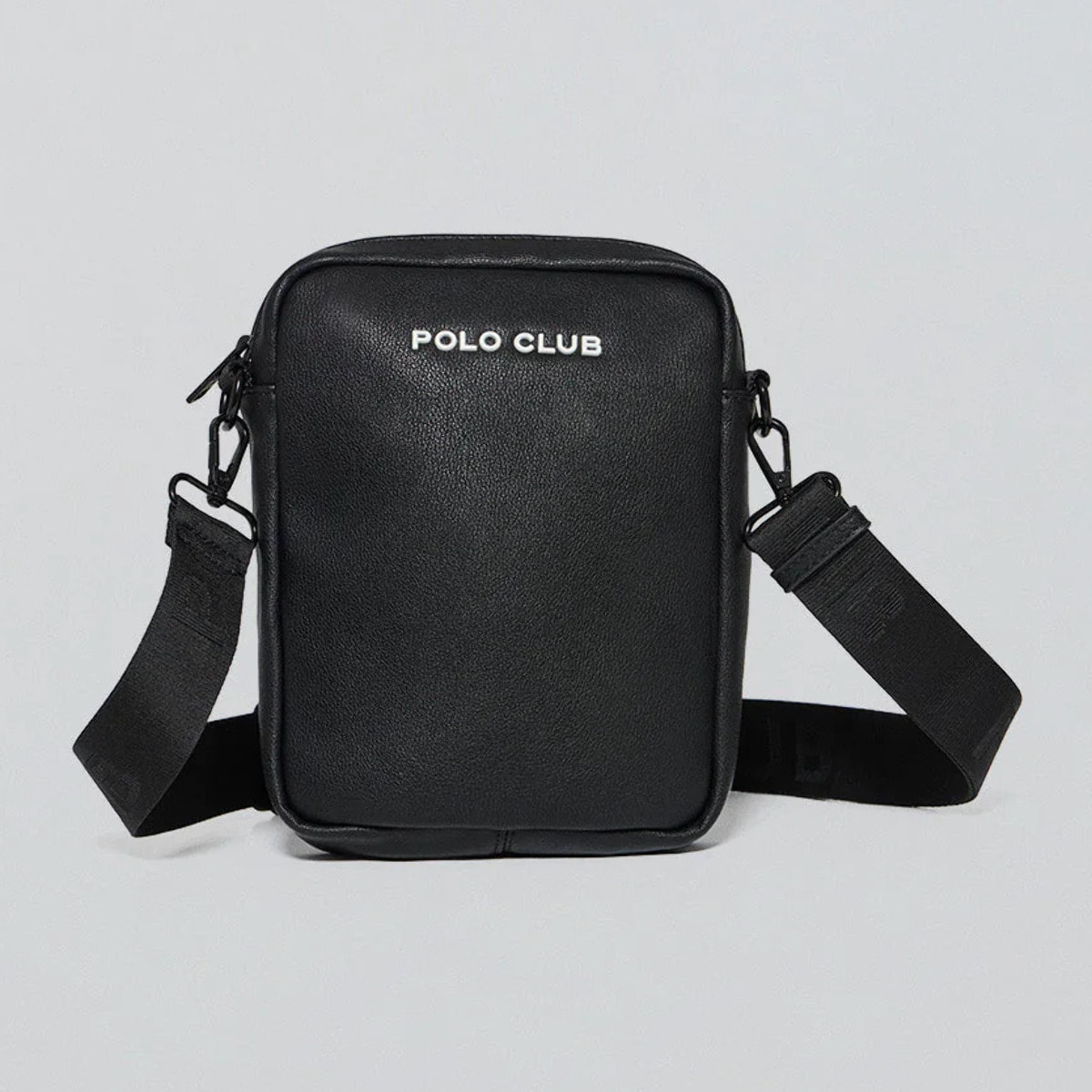 Bolso bandolera negra Radley con detalles Polo Club