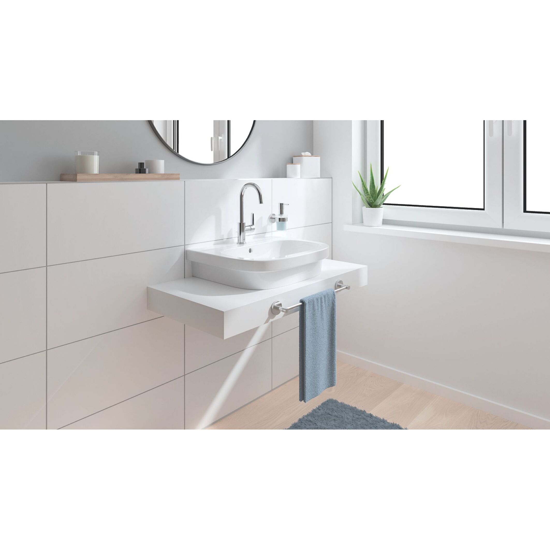 Mitigeur monocommande Lavabo Start QuickFix, Taille L, chromé
