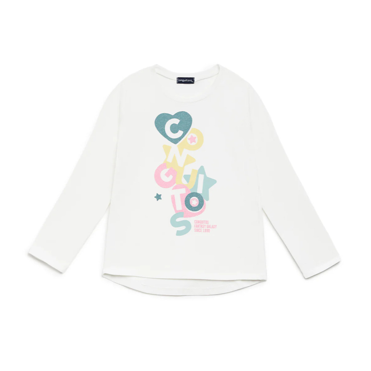 Conguitos - T-shirt casual a maniche corte stampata