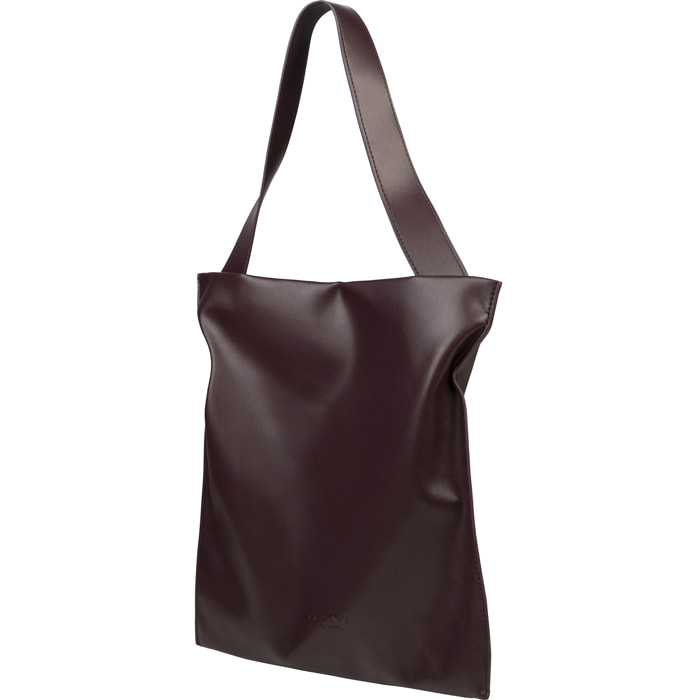Borsa a spalla  da donna polyethylene terephthalate 100% Recycled polyethylene terephthalate 30x32x1 cm