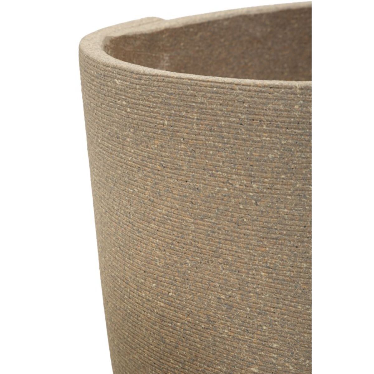 CACHEPOT DA ESTERNO PERU' TRIS CM Ø 43X47-36X41,5-30,5X34,5
 (APER. CMØ27-33-39)