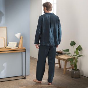 Pantalon de pyjama en lin coupe homme, RÊVE DE LIN