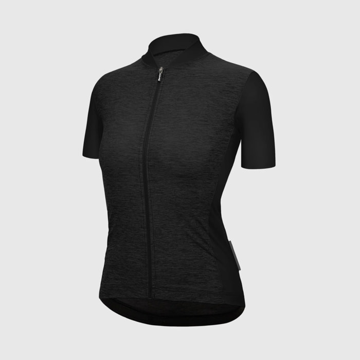 Colore Puro Women's Short Sleeve Jersey - Nero