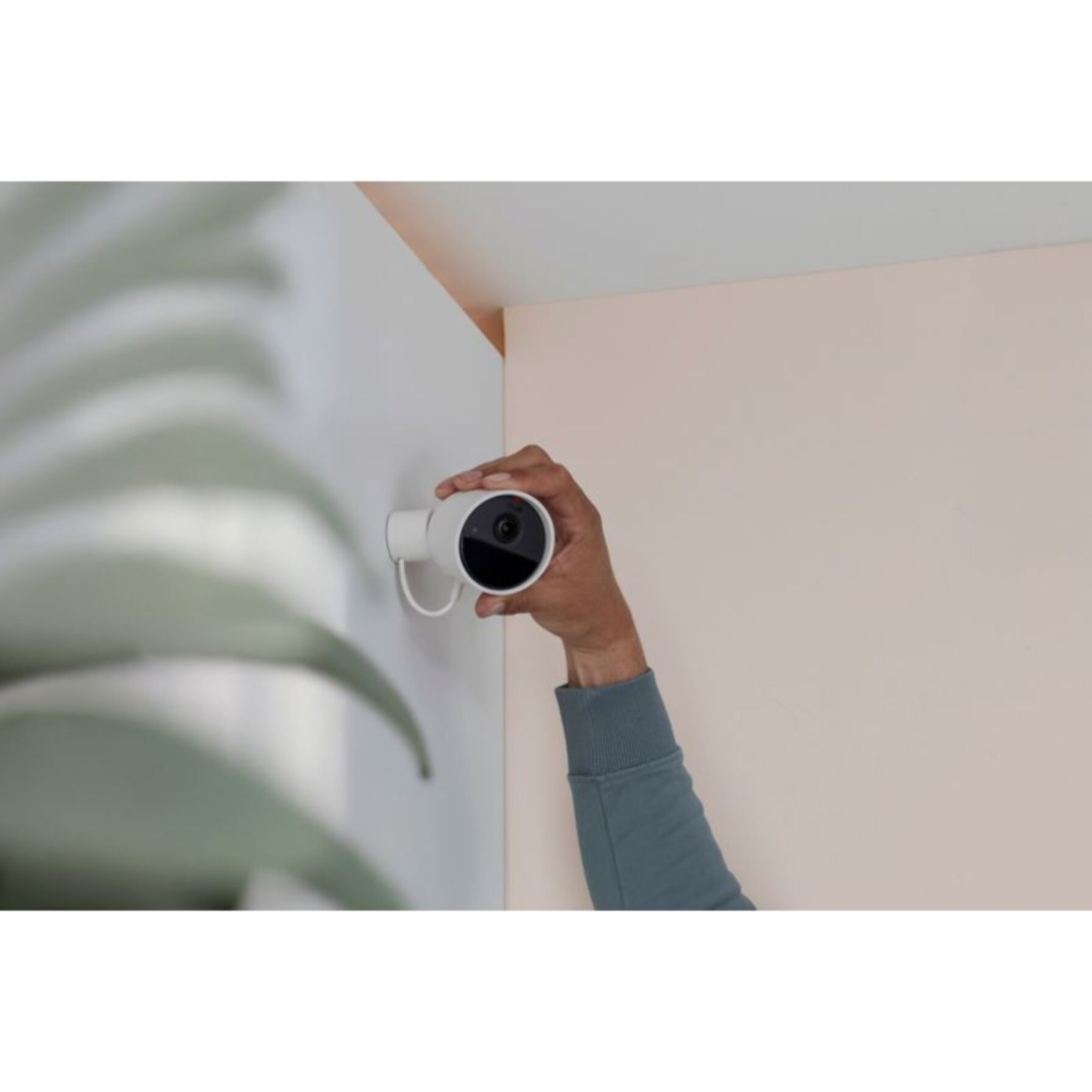 Caméra de surveillance PHILIPS HUE SECURE 2K filaire blanche