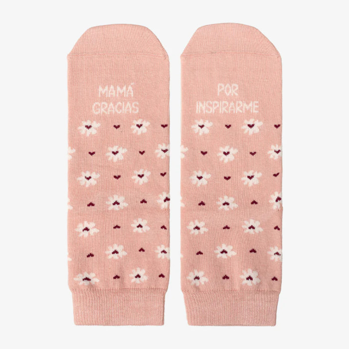 Calcetines "Mamá, gracias por inspirarme"