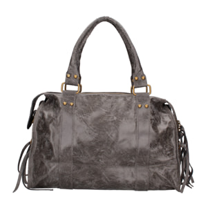 Borsa a spalla da donna - Modello Elara - Vera pelle - 41.0 x 28.0 x 13.0 cm