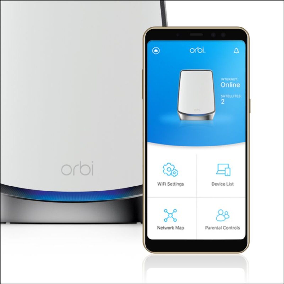 Routeur Wifi NETGEAR ORBI RBK853 WIFI 6 Mesh AX6000