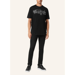 PHILIPP PLEIN T-Shirt Round Neck RACING