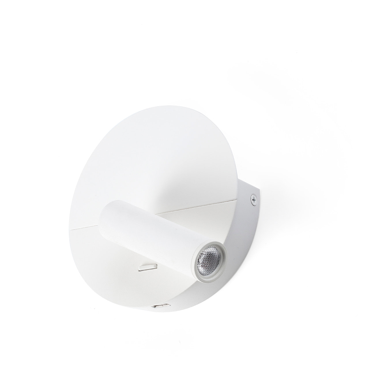 DUAS Lampe applique lecteur blanc avec USB