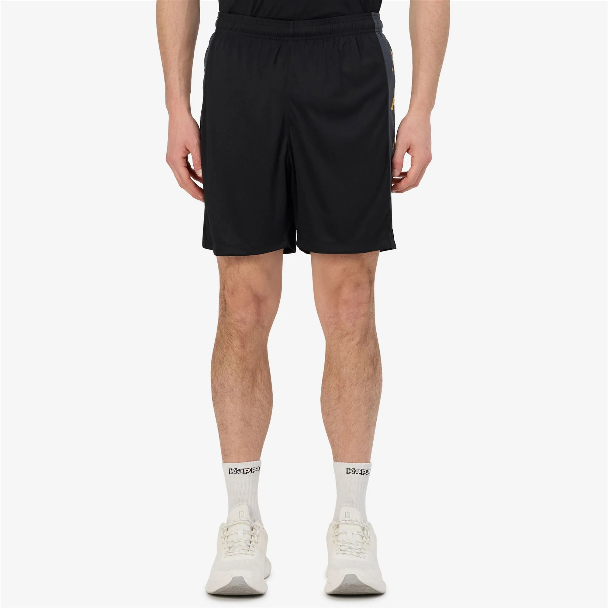 Kappa - Pantaloni Corti Bambino Nero - Kappa4Football Gondo
