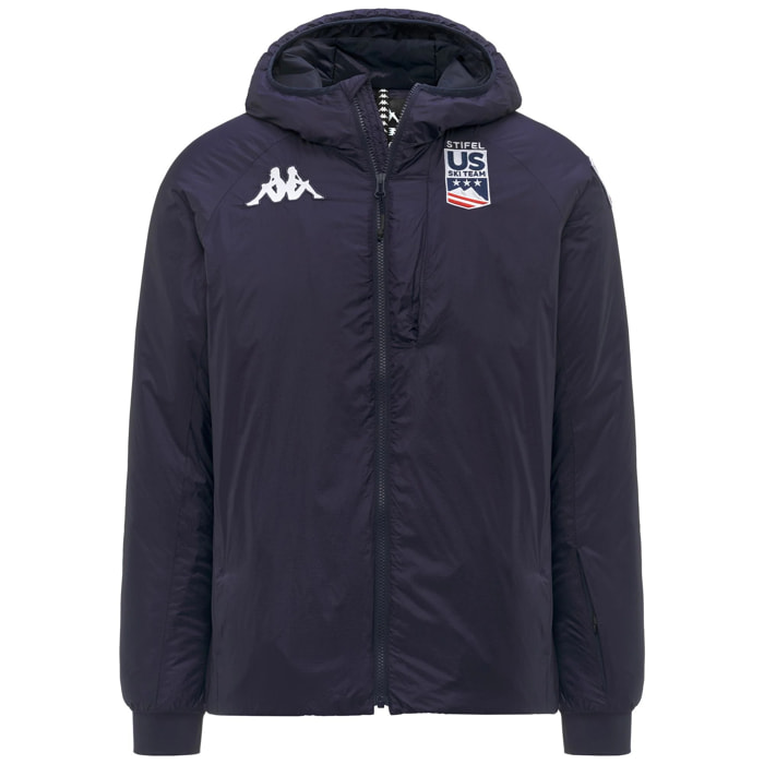 Kappa - Chaquetas Hombre Mujer Azul - 6Cento 676 Us