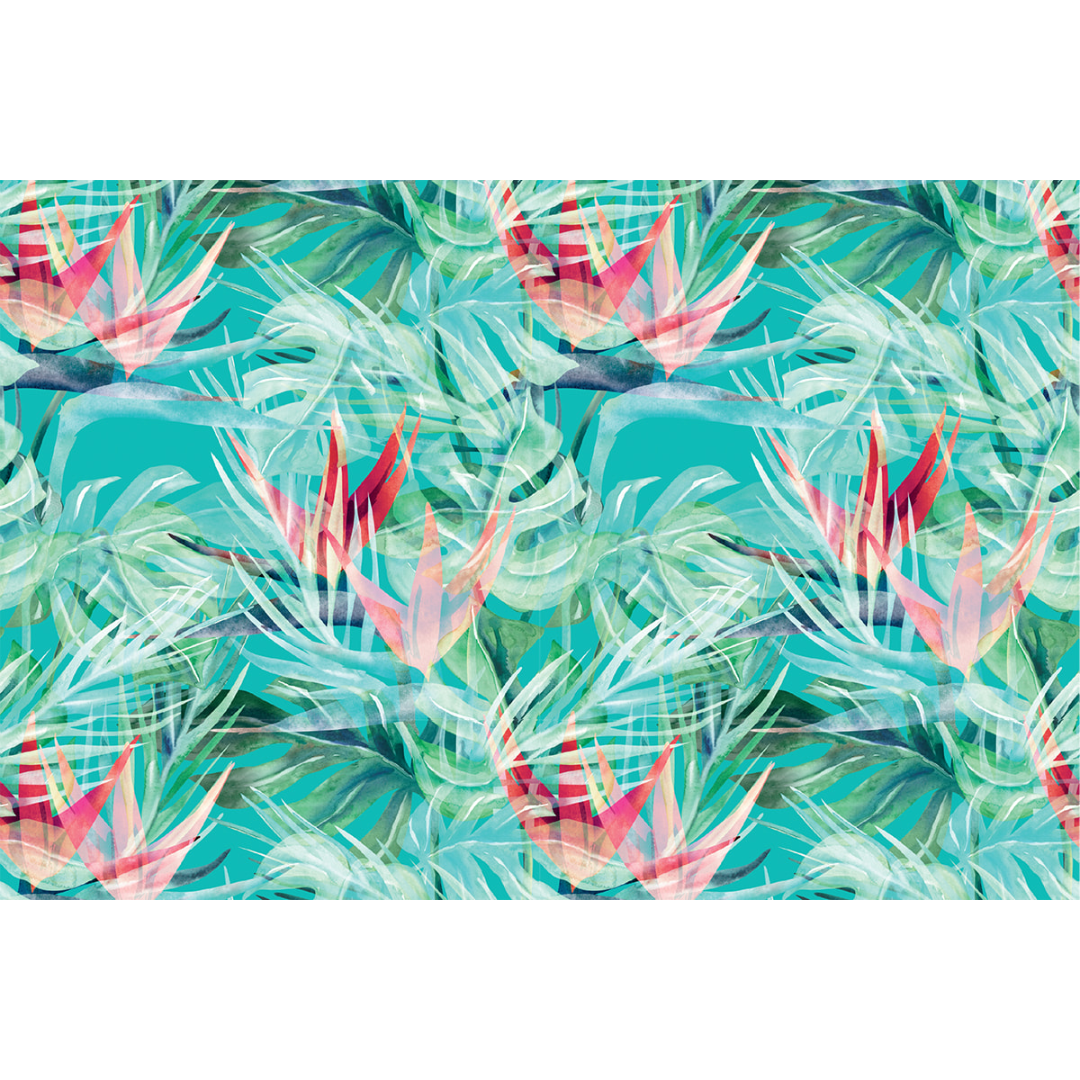 Sticker meuble tropical Punaauia 40 x 60 cm