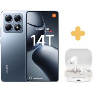 Smartphone XIAOMI Pack 14T 256Go + Redmi Buds6 Blanc