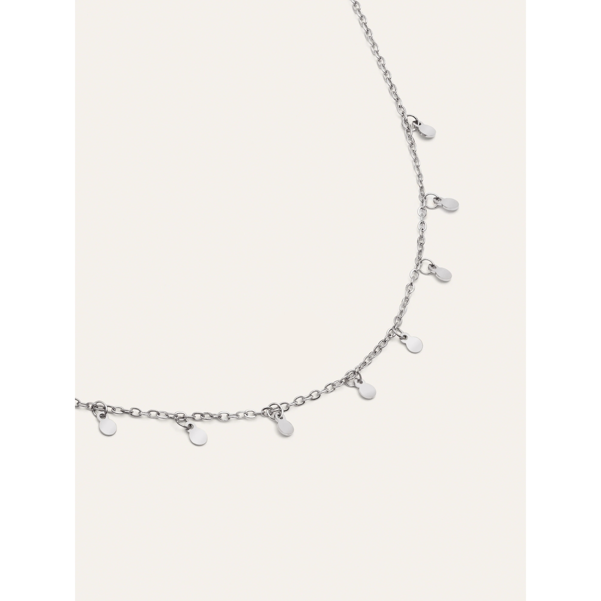 Collana Mini Moons 3mm Acier