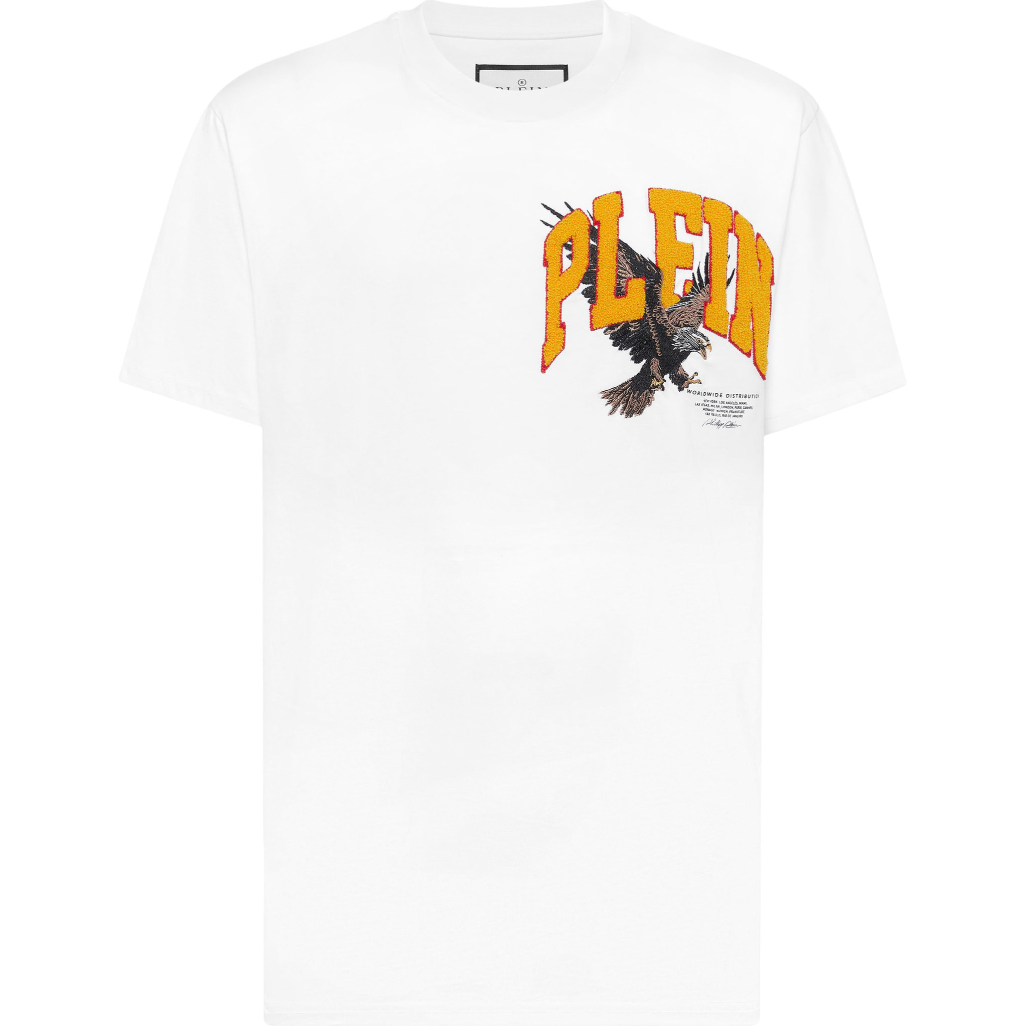 PHILIPP PLEIN Camiseta Cuello Redondo Ss EAGLE