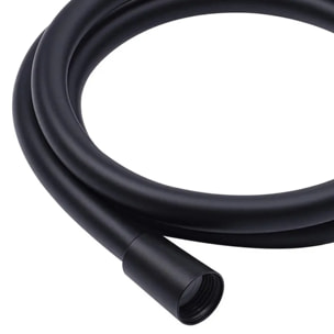 MSV Thaïs – Flexible de douche renforcé PVC 1,50 m Noir matt