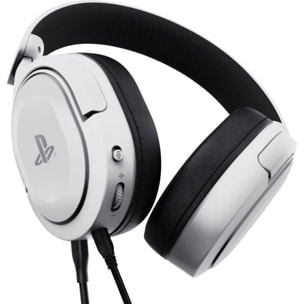 Casque gamer TRUST GXT498W FORTA blanc PS5
