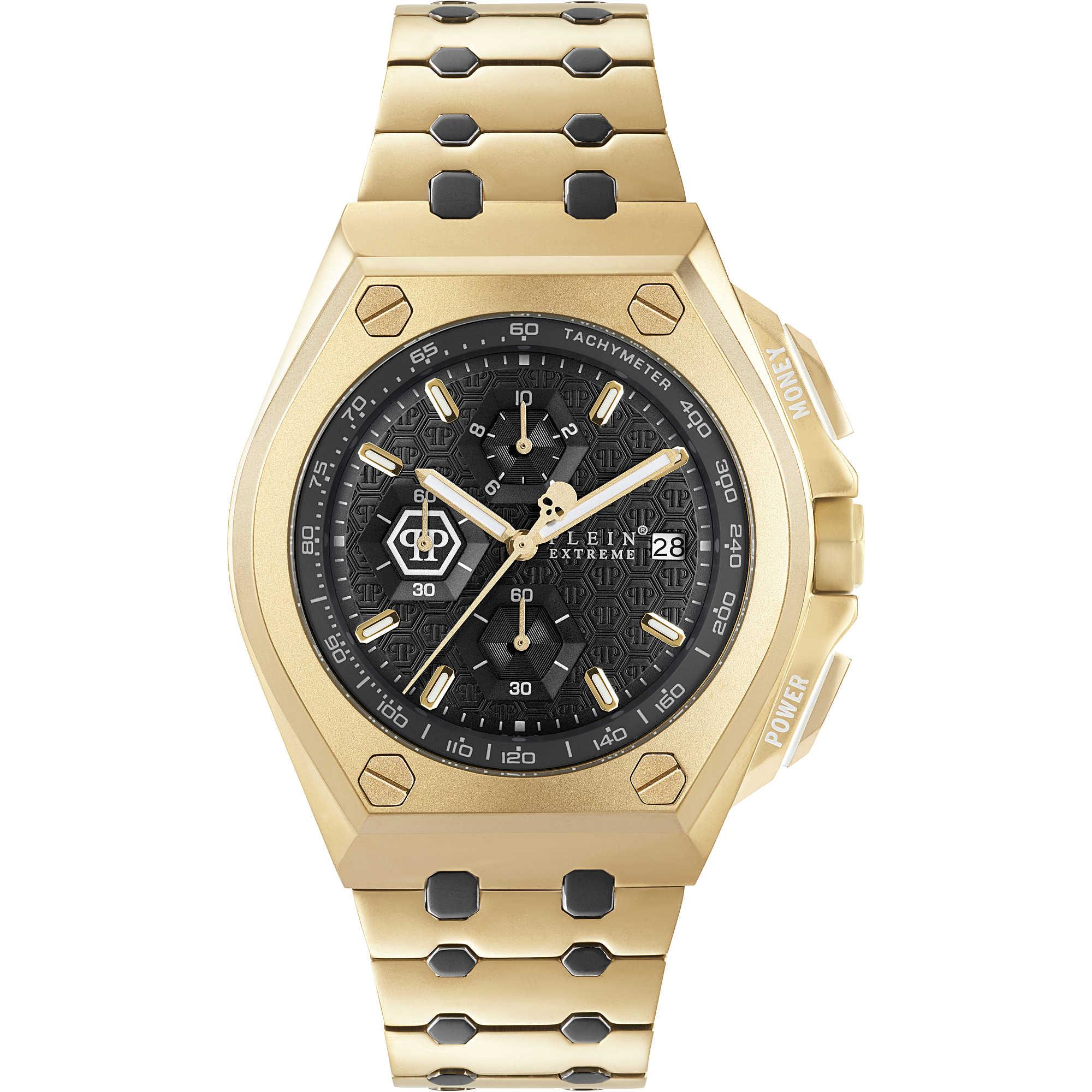 Orologio Philipp Plein EXTREME Acciaio Gold