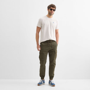 Pantalón MUNICH Cargo explore lifestyle de algodón-elastano khaki