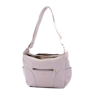 Borsa a spalla da donna - Modello False - Ecopelle - 30.0 x 21.0 x 11.0 cm
