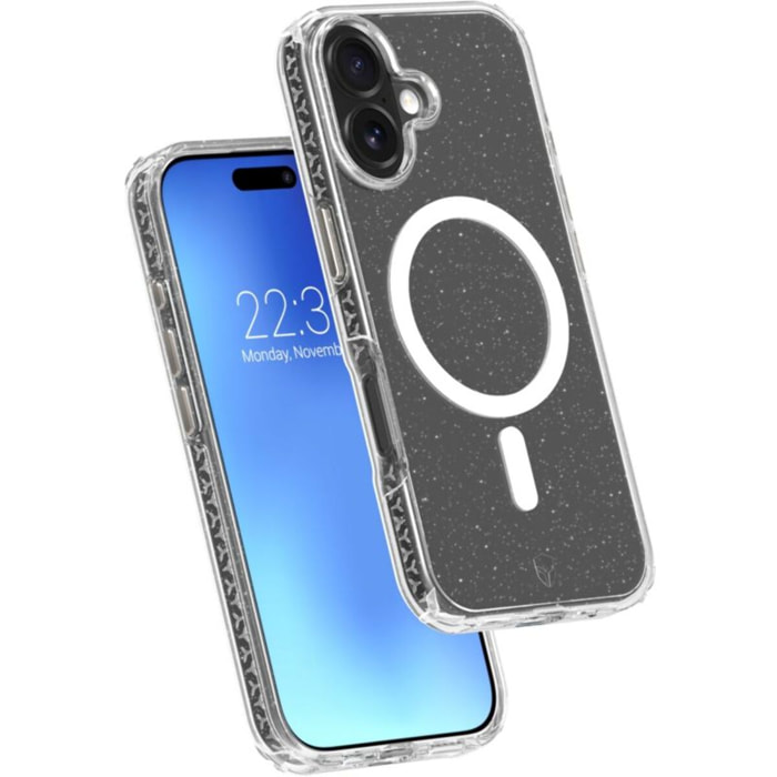 Coque FORCE CASE iPhone 17 Xtrem MagSafe Glitter