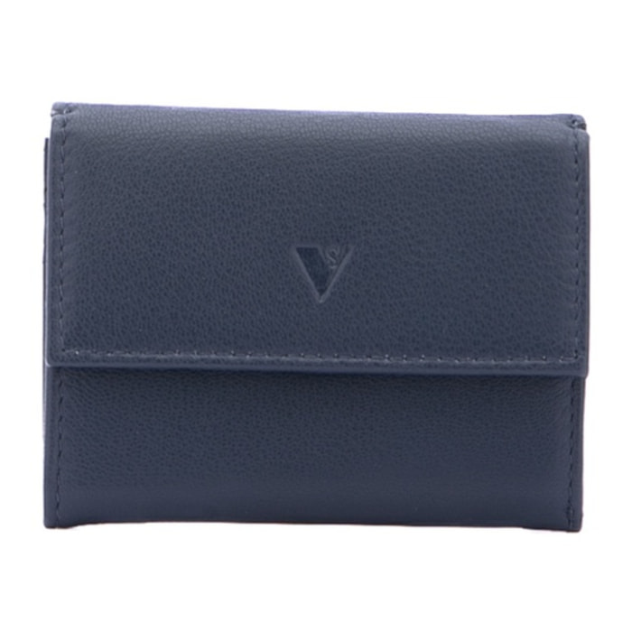 Portafoglio donna - Modello False - Ecopelle e poliestere - 10.0 x 7.5 x 2.0 cm