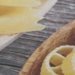 Tapis de cuisine en PVC motif fresque TIBI