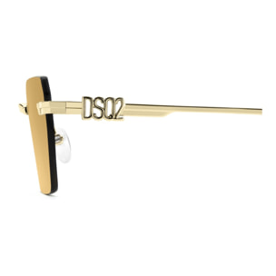 Gafas de Sol Dsquared2 D2 0102/S J5G HO de Metal Hombre 58 mm