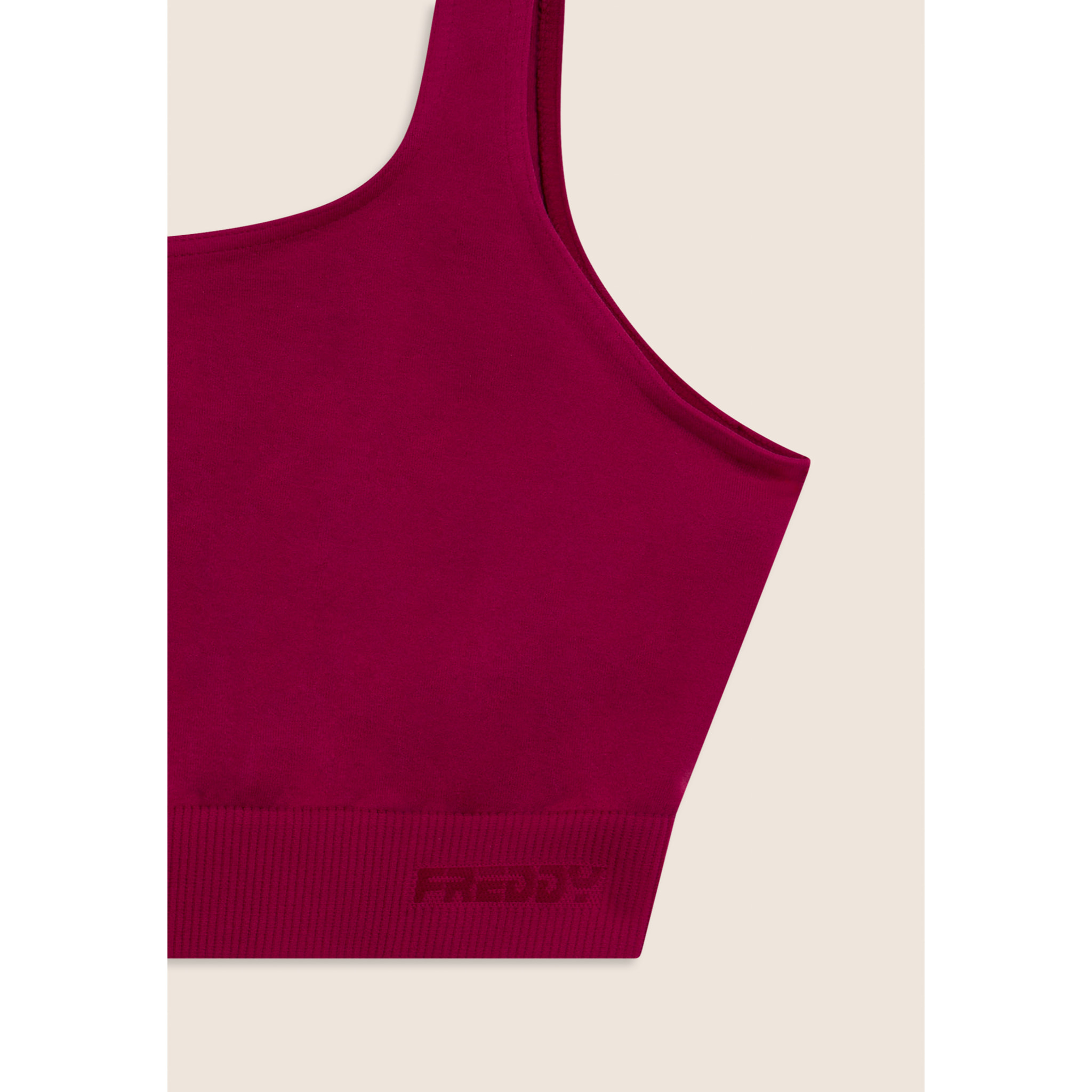 Top Sportivo Seamless con Fascia Sottoseno in costina